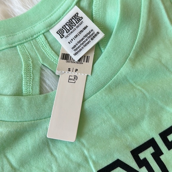 Victoria's Secret PINK Slit Back Everyday Tank Top Tee Shirt - Picture 3 of 3